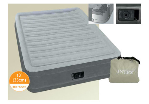 Надувная кровать TWIN COMFORT-PLUSH MID RISE AIRBED, 99x191х33см, со встроенным насосом 220 67766